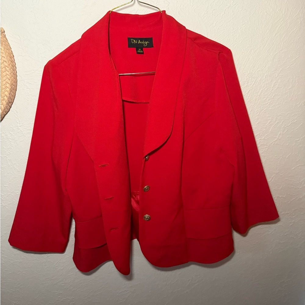 Women’s Classic Red Blazer